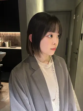 ショート 山本 夏樹のヘアスタイル