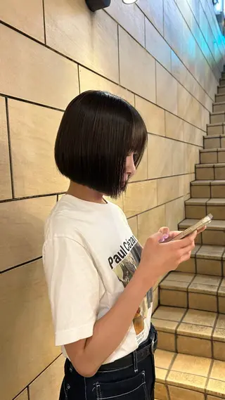 ショート カラー 原宿/透明感カラー 🌴yacoのヘアスタイル