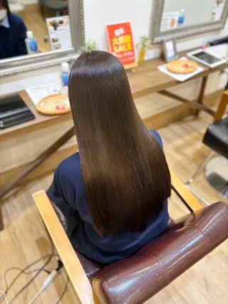 ロング カラー 🪄くすみカラー❇️ 名塚比奈乃🪄のヘアスタイル