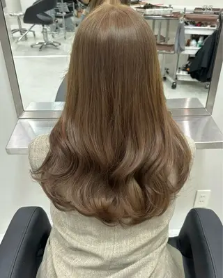 ロング カラー mao⭐️ 透明感カラー‎⭐️のヘアスタイル