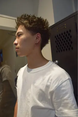 ショート メンズ siki 大阪福島 エンドウハルのヘアスタイル