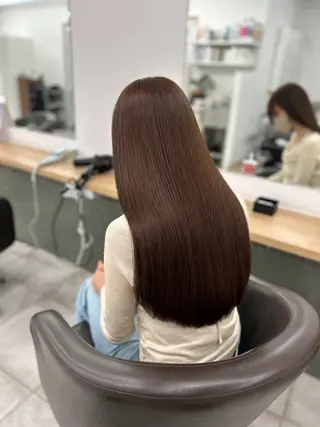 セミロング カラー ヘアアレンジ 【代表】 たき〜のヘアスタイル