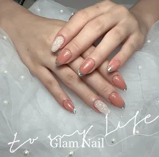 ネイル rina 💖長さ出し専門の店のネイルデザイン