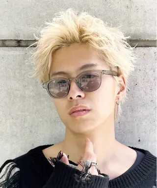 メンズ スパイキーショート/ 海外風特化/田代悠大のヘアスタイル