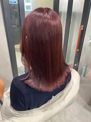 ミディアム カラー 透明感カラー💎¦ アレンジ¦Rimiのヘアスタイル