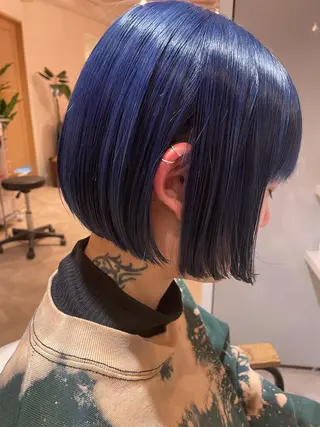ショート カラー 沖縄東京2拠点美容師 mamicoのヘアスタイル