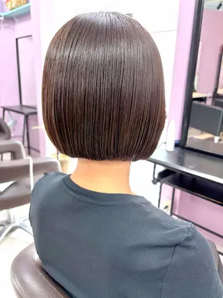 ミディアム カラー 高尾亮輔/ ボブ特化美容師のヘアスタイル