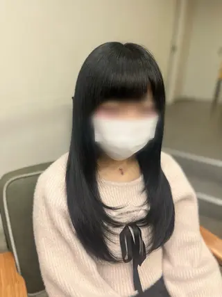 カラー nico 麻生 ミユのヘアスタイル
