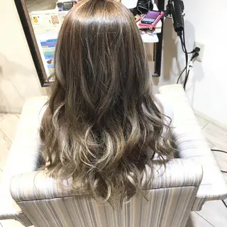 ロング カラー 城領 直輝のヘアスタイル