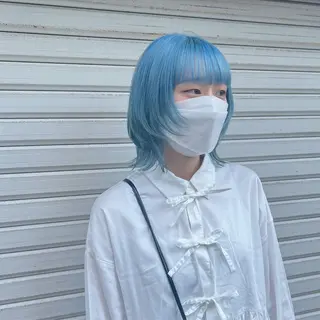ミディアム Ravo 西村 優花のヘアスタイル