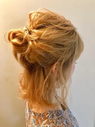 ミディアム ヘアアレンジ ✨ケア×デザイン🎨 杉本賢人のヘアスタイル