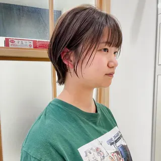 ショート 緒方リエ 時短ショート・ボブのヘアスタイル