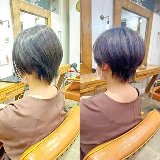 ショート 👑銀座ショート/ 絶壁補正/金子涼👑のヘアスタイル