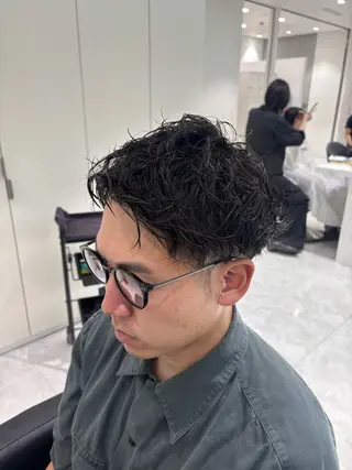 メンズ 銀座/ショート/ メンズ/HINOKIのヘアスタイル
