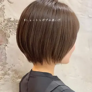 ショート 新宿　ショート・ボブ カットモデル募集のヘアスタイル