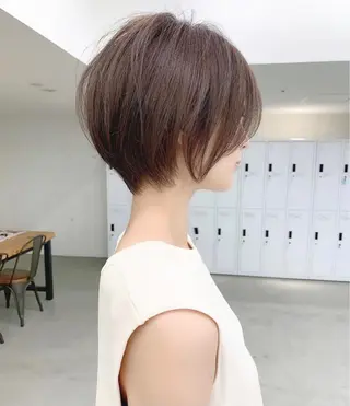 ショート 韓国ハッシュカット/ 新宿/髪質改善/岡崎のヘアスタイル
