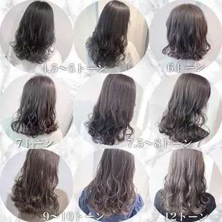 ロング カラー 🏆ウルフ/レイヤー 指名No.1山口圭佑のヘアスタイル