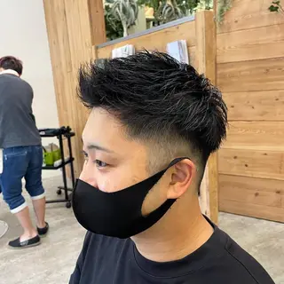 ショート メンズ 鈴木 雅人のヘアスタイル