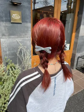 ロング カラー 逢坂 拓巳のヘアスタイル