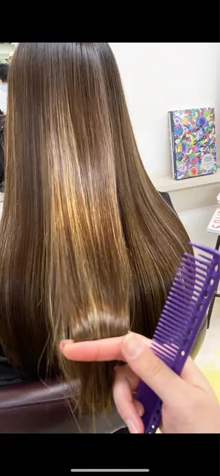 ロング Moca 〰️のヘアスタイル