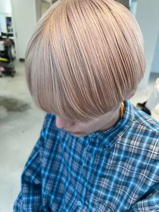 ショート カラー メンズ 【副店長】DAYS 2nd 久木山湧也のヘアスタイル