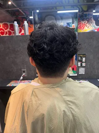 ショート パーマ 🌀メンズパーマ🌀 小林裕花のヘアスタイル