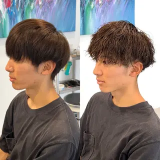 メンズ リベイルけんた モデル募集のヘアスタイル