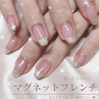 ネイル 【岐阜💅🏻】 オトナ可愛い🤍🪄のネイルデザイン