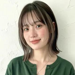 ショート インナーカラー◆ ダブルカラー◆ 上原のヘアスタイル