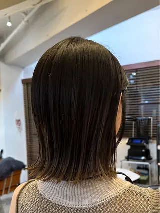 ミディアム パーマ 新宿御苑前/ボブ 髪質改善Ryuseiのヘアスタイル