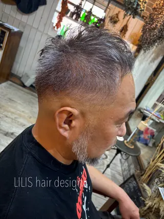 ショート カラー メンズ LILIS hair designのヘアスタイル