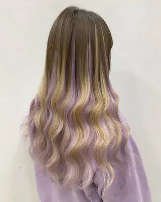 ロング カラー MOKA🌼淵野辺 カラーモデル募集のヘアスタイル