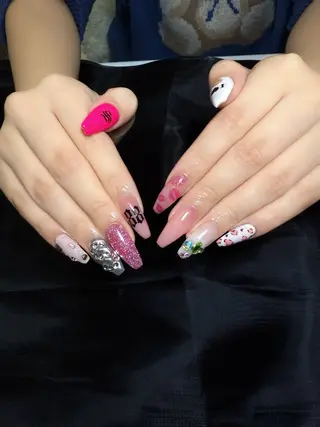 セミロング Bibi nail Osakaのネイルデザイン