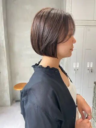 ショート カラー 華 /ショート/ボブのヘアスタイル