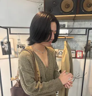 ミディアム カラー sou yuhiのヘアスタイル