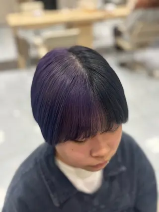 ショート カラー メンズ メンズ特化韓国風 パーマスタイル/りんのヘアスタイル