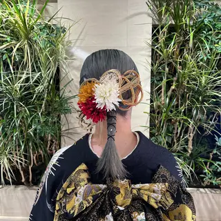 ミディアム ヘアアレンジ 海外ネイル/ トレンドネイル/美波のネイルデザイン