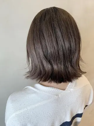 ミディアム カラー ヘアアレンジ ネイル マツエク・マツパ 夜23時まで予約🉑 reverieあきらのヘアスタイル