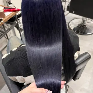 ロング SAKI🎀NEXT 池袋/韓国風カラーのヘアスタイル
