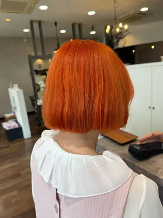 カラー レイヤー/パーマ 松本　希愛のヘアスタイル