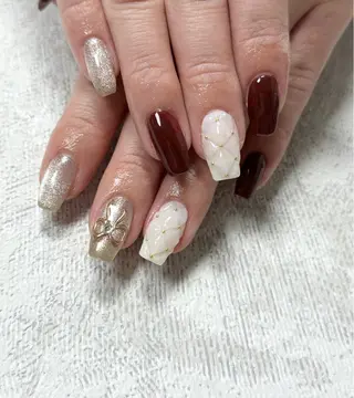 ネイル 蟹井 彩花のネイルデザイン