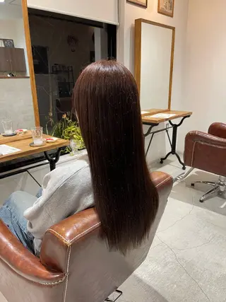 ロング カラー 増田 夏季のヘアスタイル