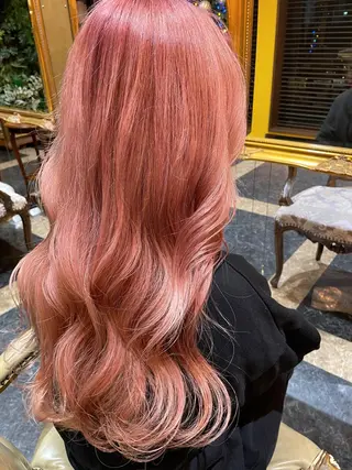 ロング カラー 田中 沙織のヘアスタイル