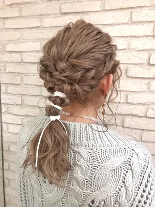 ヘアアレンジ 大平 美沙のヘアスタイル