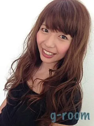 ロング カラー 大山 雅矢のヘアスタイル