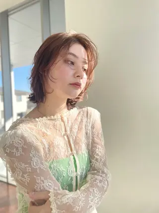 ミディアム 流行デザイン特化 東方 舜のヘアスタイル