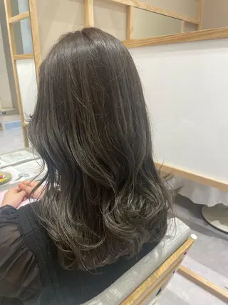 ミディアム spinhair fluffyのヘアスタイル