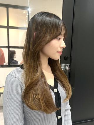 カラー ロング 初めてでも安心🌟 newi町田✂のヘアスタイル