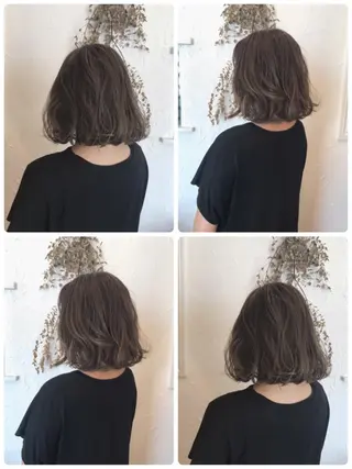 ミディアム カラー パーマ ヘアアレンジ メンズ 豊橋美容院 ソンリエのヘアスタイル
