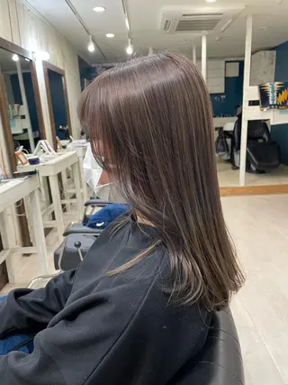 セミロング Mens cut Hannaのヘアスタイル